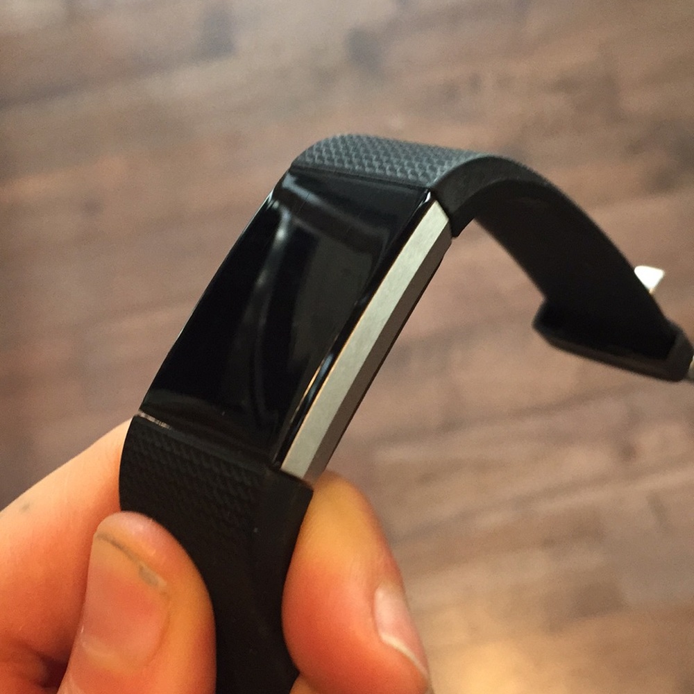 Fitbit Charge 2 with 2 charging cables